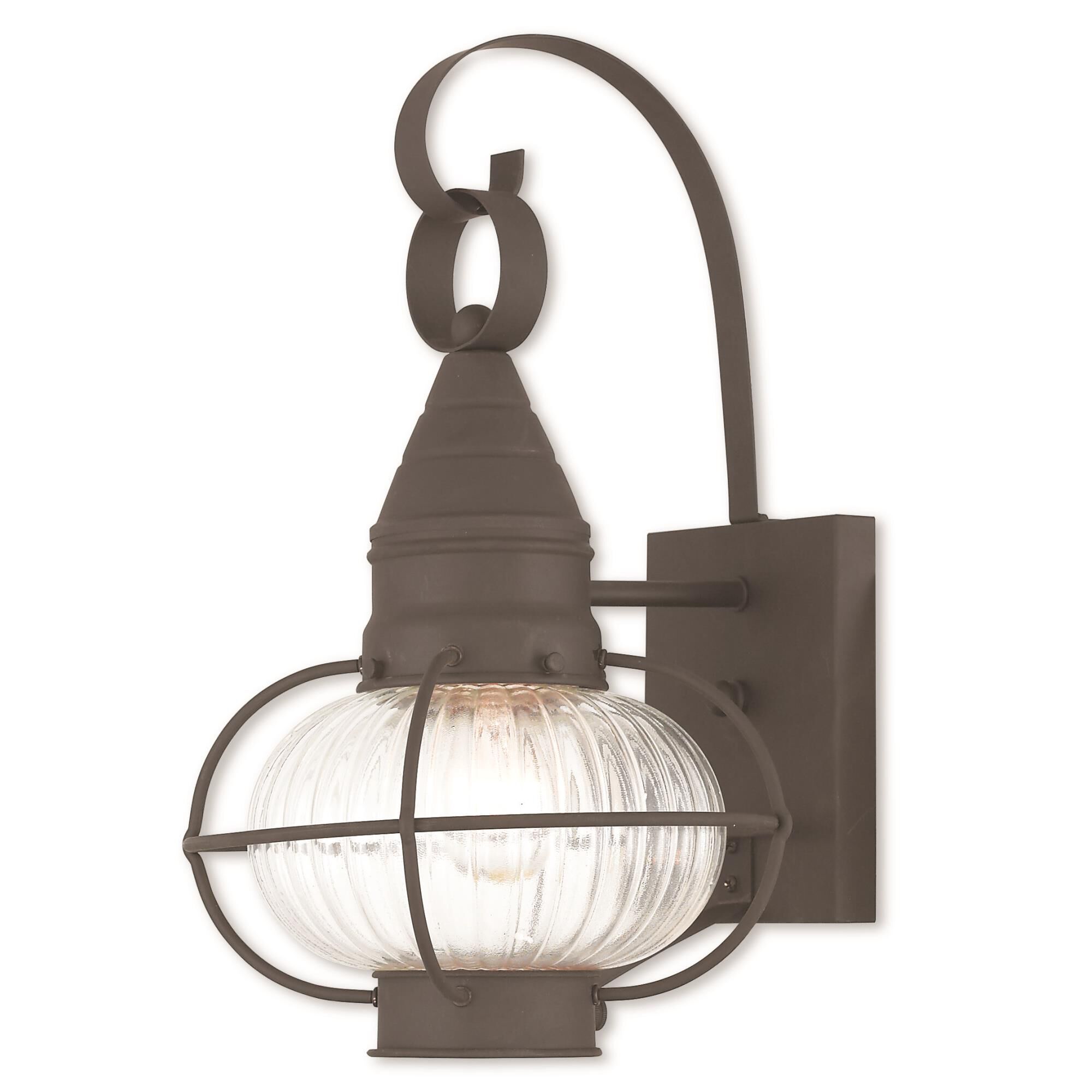 Newburyport 14 Inch Tall 1 Light Outdoor Wall Light by Livex Lighting